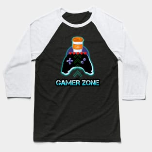 Gamer Coffee Quote Baseball T-Shirt